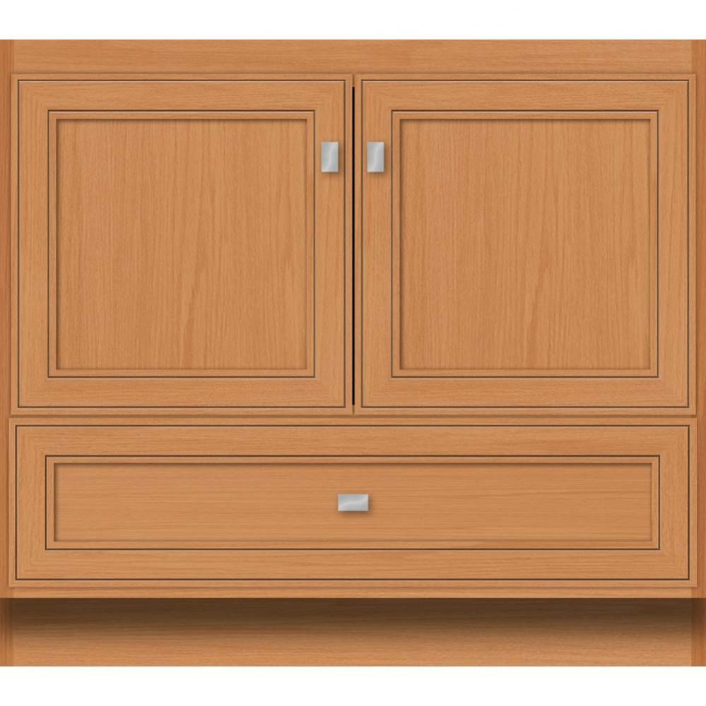 36 X 18 X 32 Montlake Vanity Deco Miter Nat Oak Std