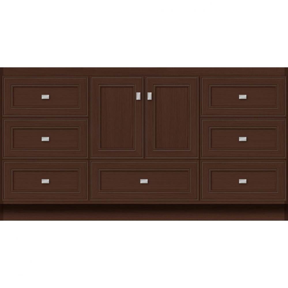 60 X 18 X 32 Montlake Vanity Deco Miter Choc Oak Sb