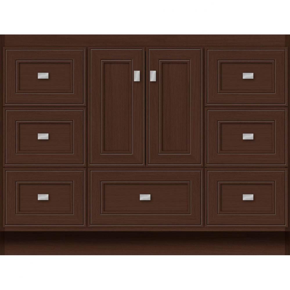 42 X 21 X 32 Montlake Vanity Deco Miter Choc Oak Sb