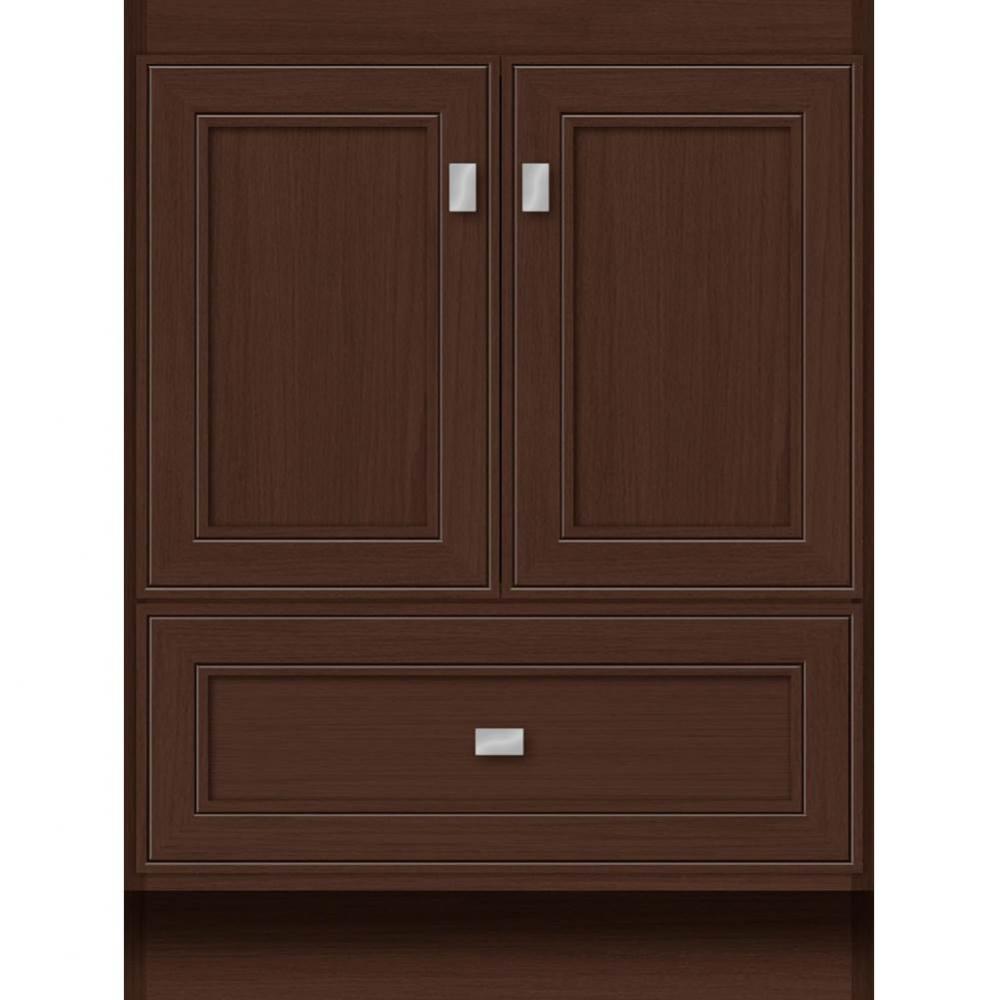 24 X 18 X 32 Montlake Vanity Deco Miter Choc Oak Std