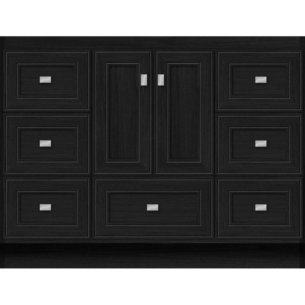 42 X 21 X 32 Montlake Vanity Deco Miter Midnight Oak Sb