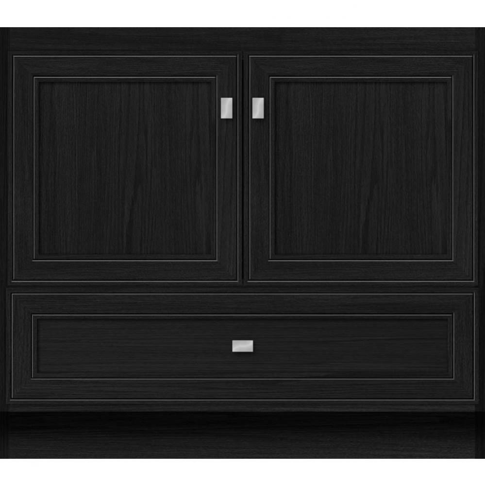 36 X 21 X 32 Montlake Vanity Deco Miter Midnight Oak Std