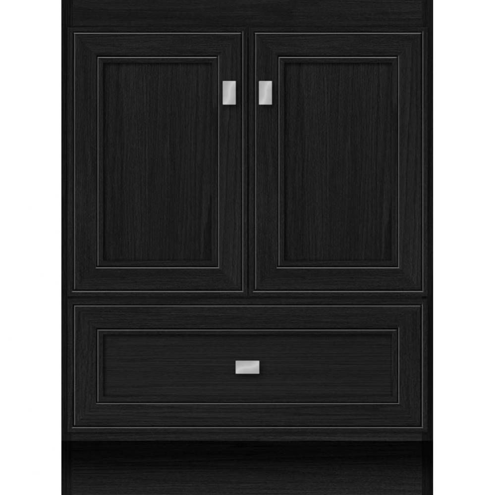 24 X 21 X 32 Montlake Vanity Deco Miter Midnight Oak Std