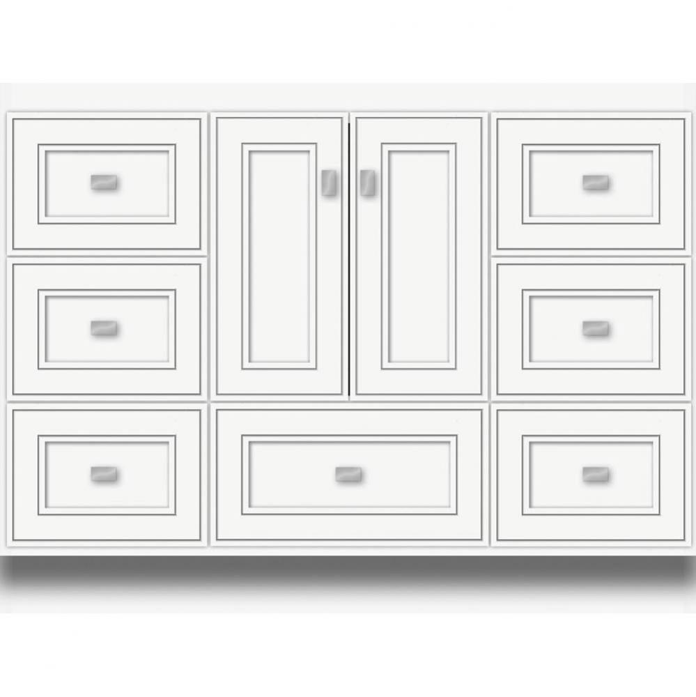 42 X 21 X 32 Montlake Vanity Deco Miter Sat White Sb