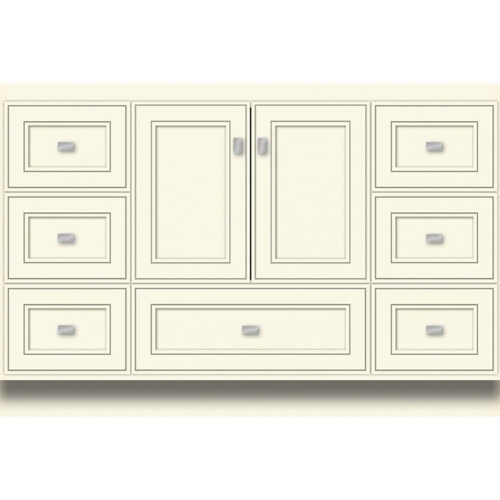 48 X 21 X 32 Montlake Vanity Deco Miter Sat Biscuit Sb