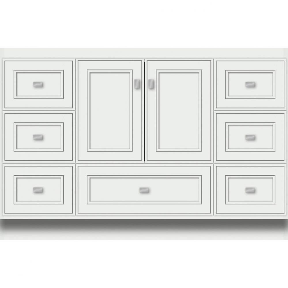 48 X 18 X 32 Montlake Vanity Deco Miter Powder Grey Sb