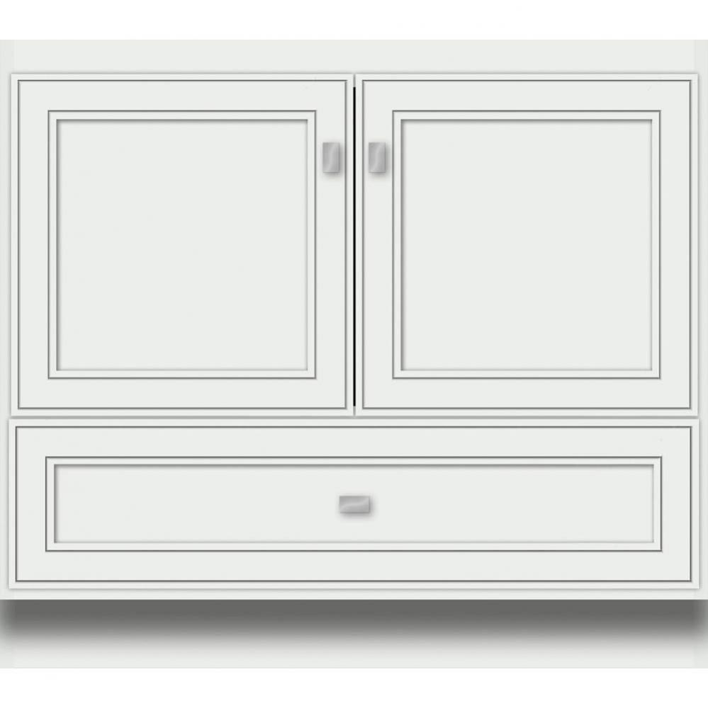 36 X 21 X 32 Montlake Vanity Deco Miter Powder Grey Std