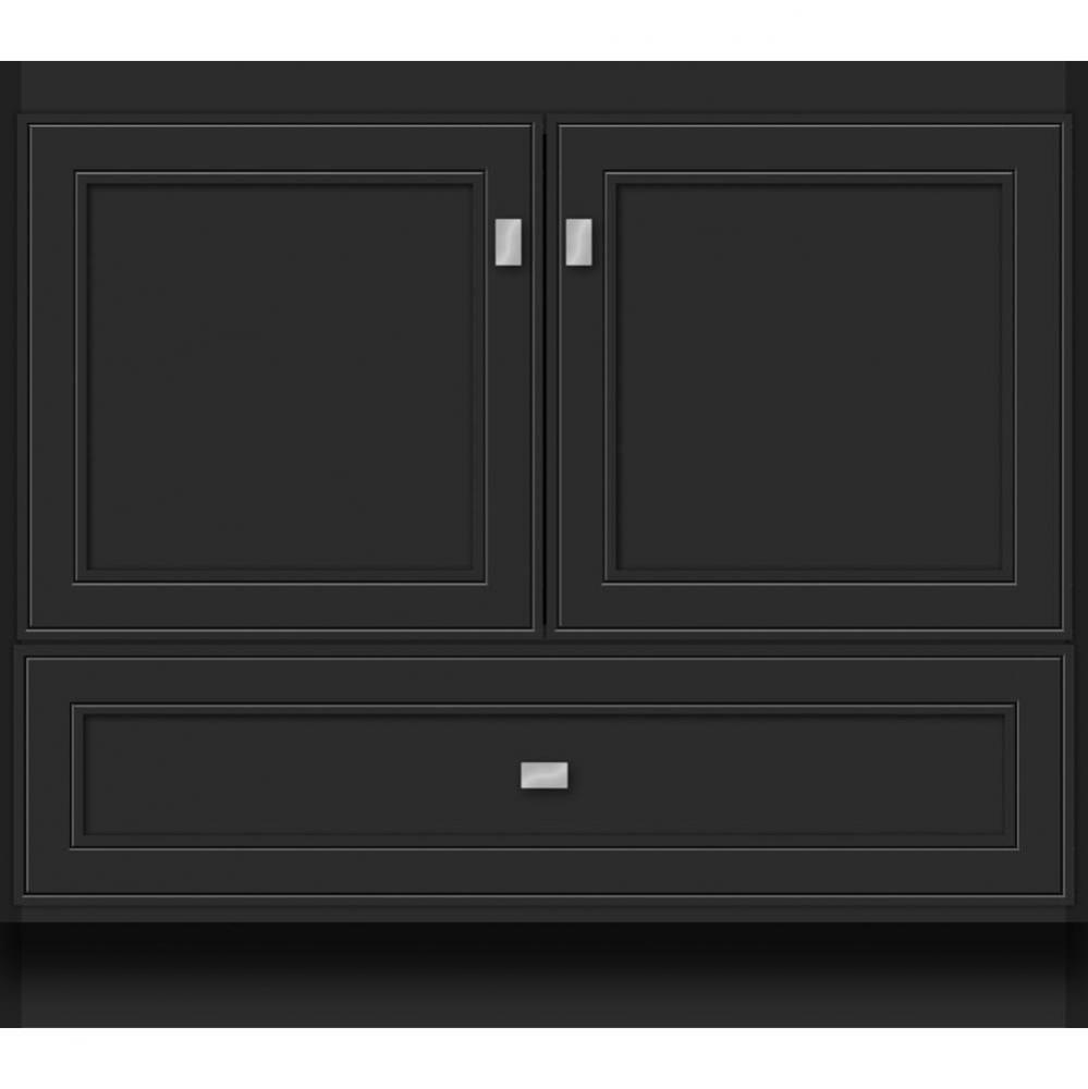 36 X 21 X 32 Montlake Vanity Deco Miter Sat Black Std