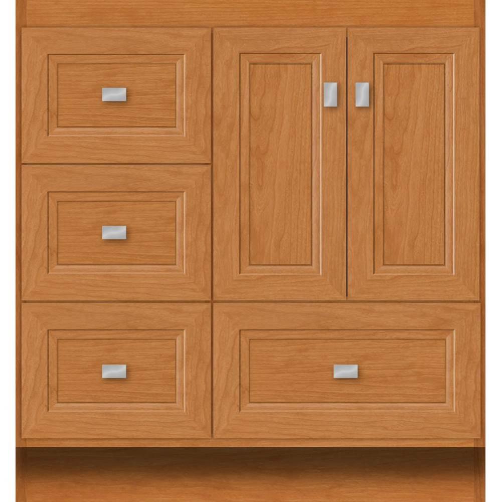 30 X 18 X 32 Montlake Vanity Ogee Miter Nat Cherry Lh