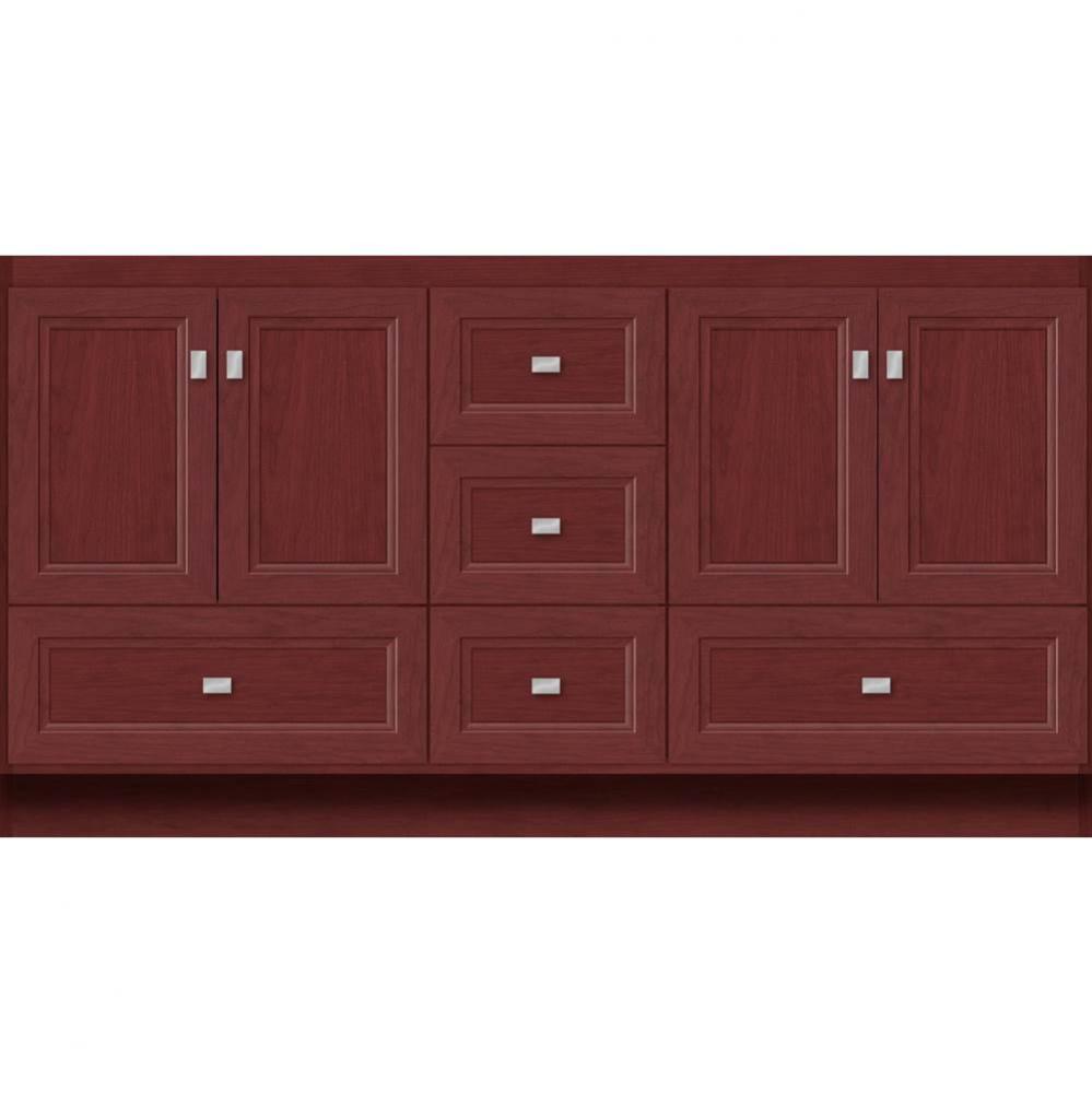 60 X 18 X 32 Montlake Vanity Ogee Miter Dk Cherry Db