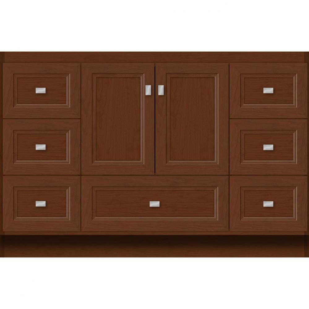 48 X 18 X 32 Montlake Vanity Ogee Miter Pecan Cherry Sb