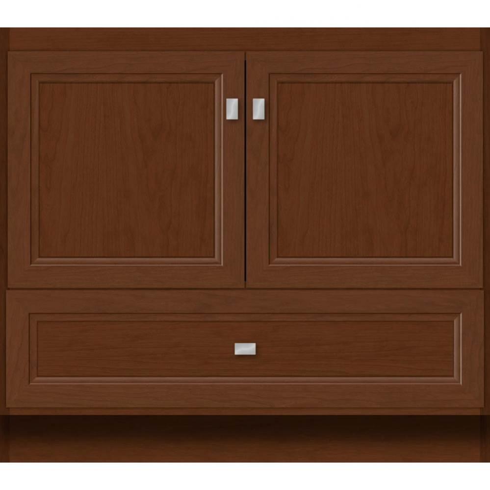 36 X 18 X 32 Montlake Vanity Ogee Miter Pecan Cherry Std