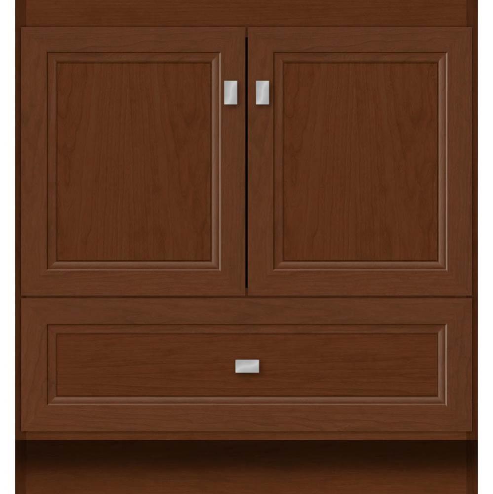 30 X 18 X 32 Montlake Vanity Ogee Miter Pecan Cherry Std