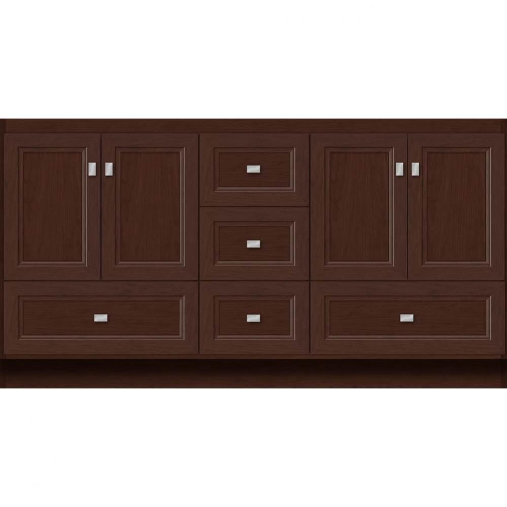 60 X 18 X 32 Montlake Vanity Ogee Miter Choc Cherry Db