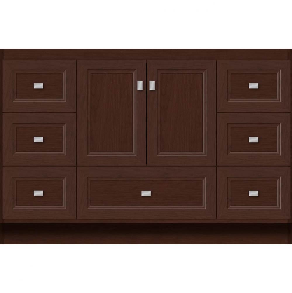 48 X 18 X 32 Montlake Vanity Ogee Miter Choc Cherry Sb