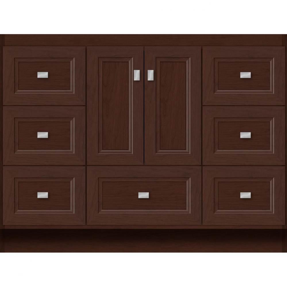 42 X 21 X 32 Montlake Vanity Ogee Miter Choc Cherry Sb