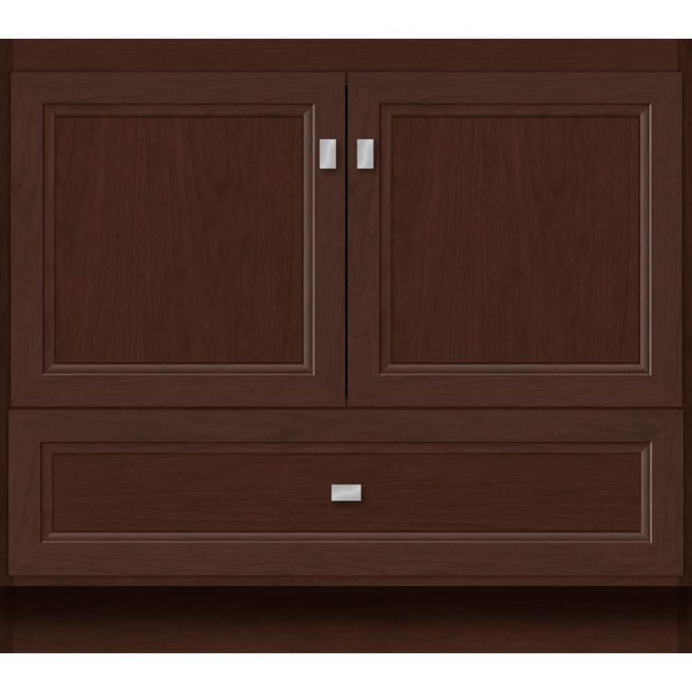 36 X 21 X 32 Montlake Vanity Ogee Miter Choc Cherry Std