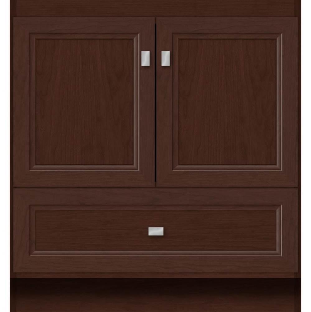 30 X 21 X 32 Montlake Vanity Ogee Miter Choc Cherry Std