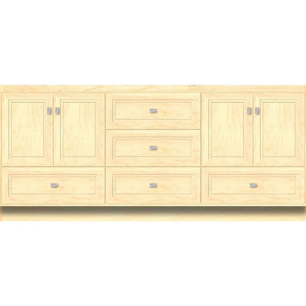 72 X 18 X 32 Montlake Vanity Ogee Miter Nat Maple Db