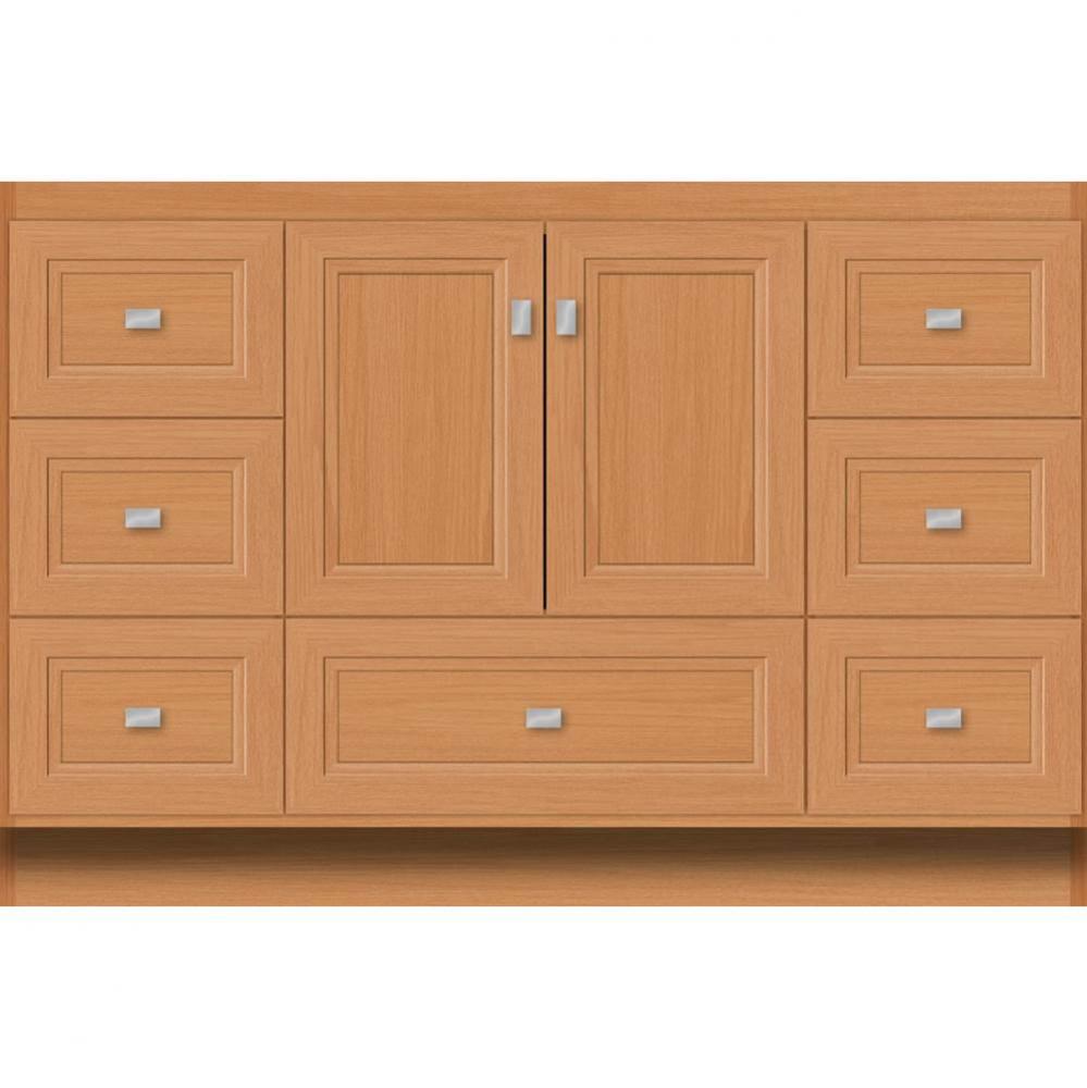 48 X 18 X 32 Montlake Vanity Ogee Miter Nat Oak Sb