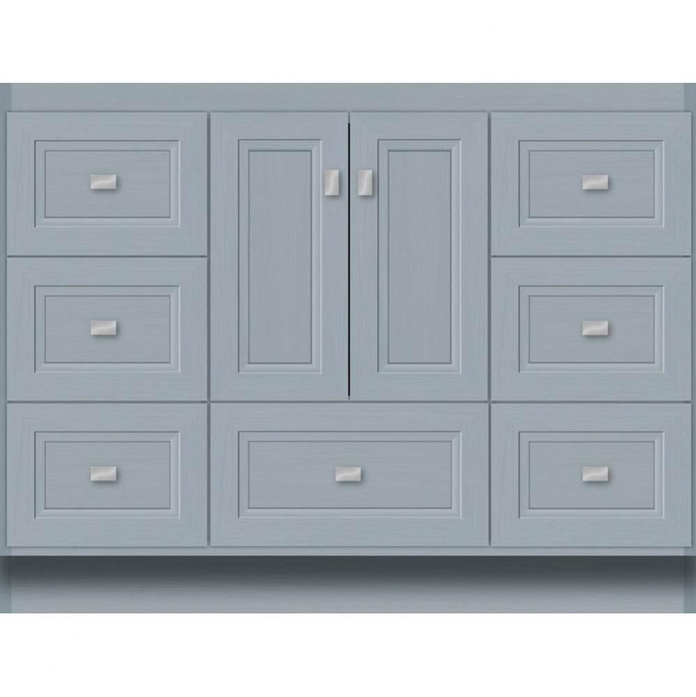 42 X 18 X 32 Montlake Vanity Ogee Miter Silver Oak Sb