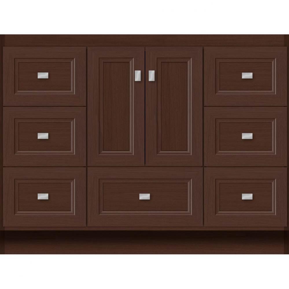 42 X 21 X 32 Montlake Vanity Ogee Miter Choc Oak Sb