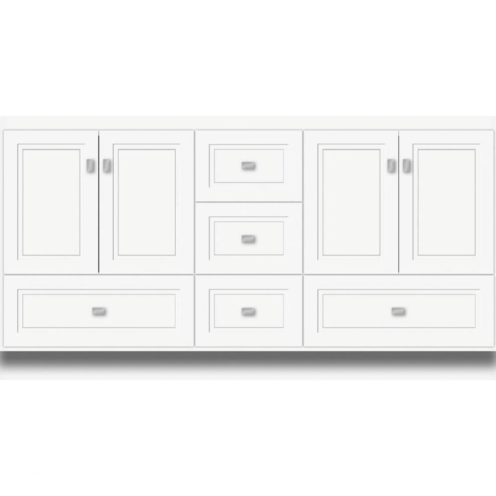 60 X 18 X 32 Montlake Vanity Ogee Miter Sat White Db