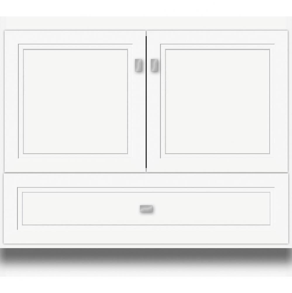 36 X 18 X 32 Montlake Vanity Ogee Miter Sat White Std