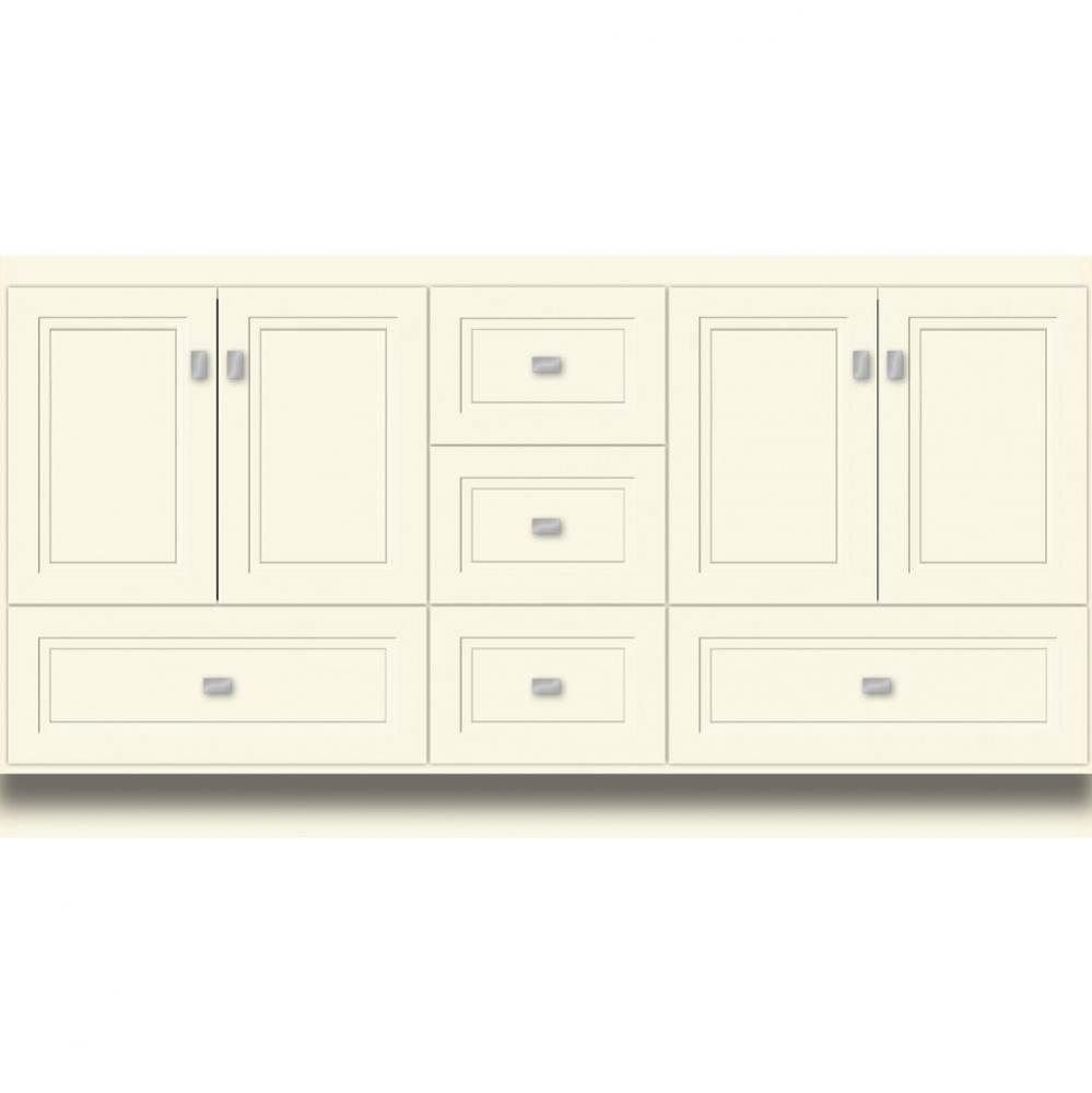 60 X 21 X 32 Montlake Vanity Ogee Miter Sat Biscuit Db