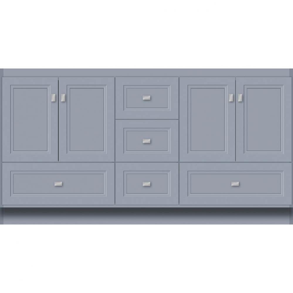 60 X 18 X 32 Montlake Vanity Ogee Miter Sat Silver Db