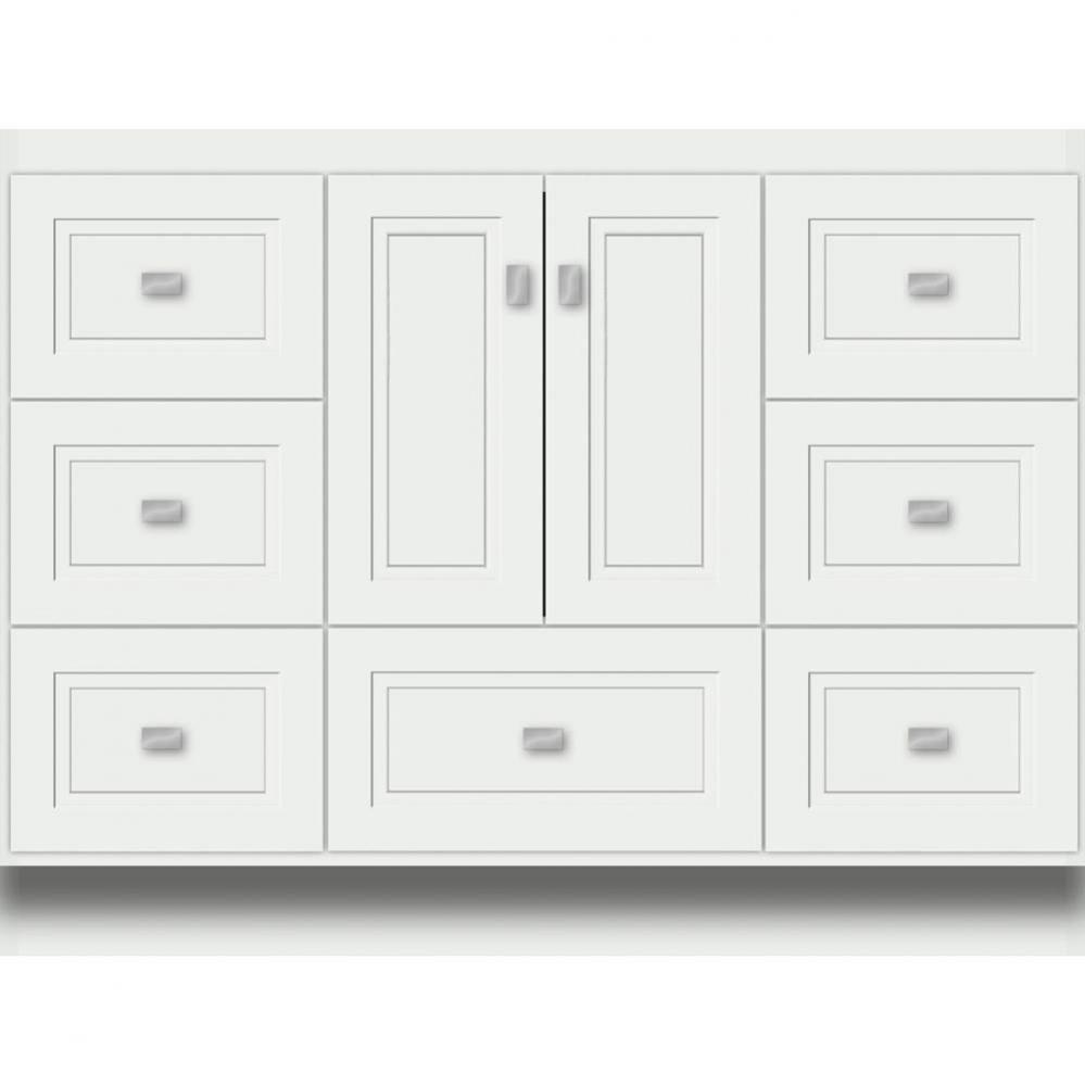 42 X 18 X 32 Montlake Vanity Ogee Miter Powder Grey Sb