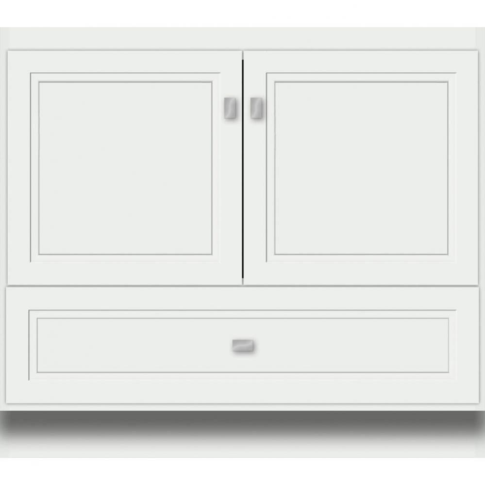 36 X 21 X 32 Montlake Vanity Ogee Miter Powder Grey Std