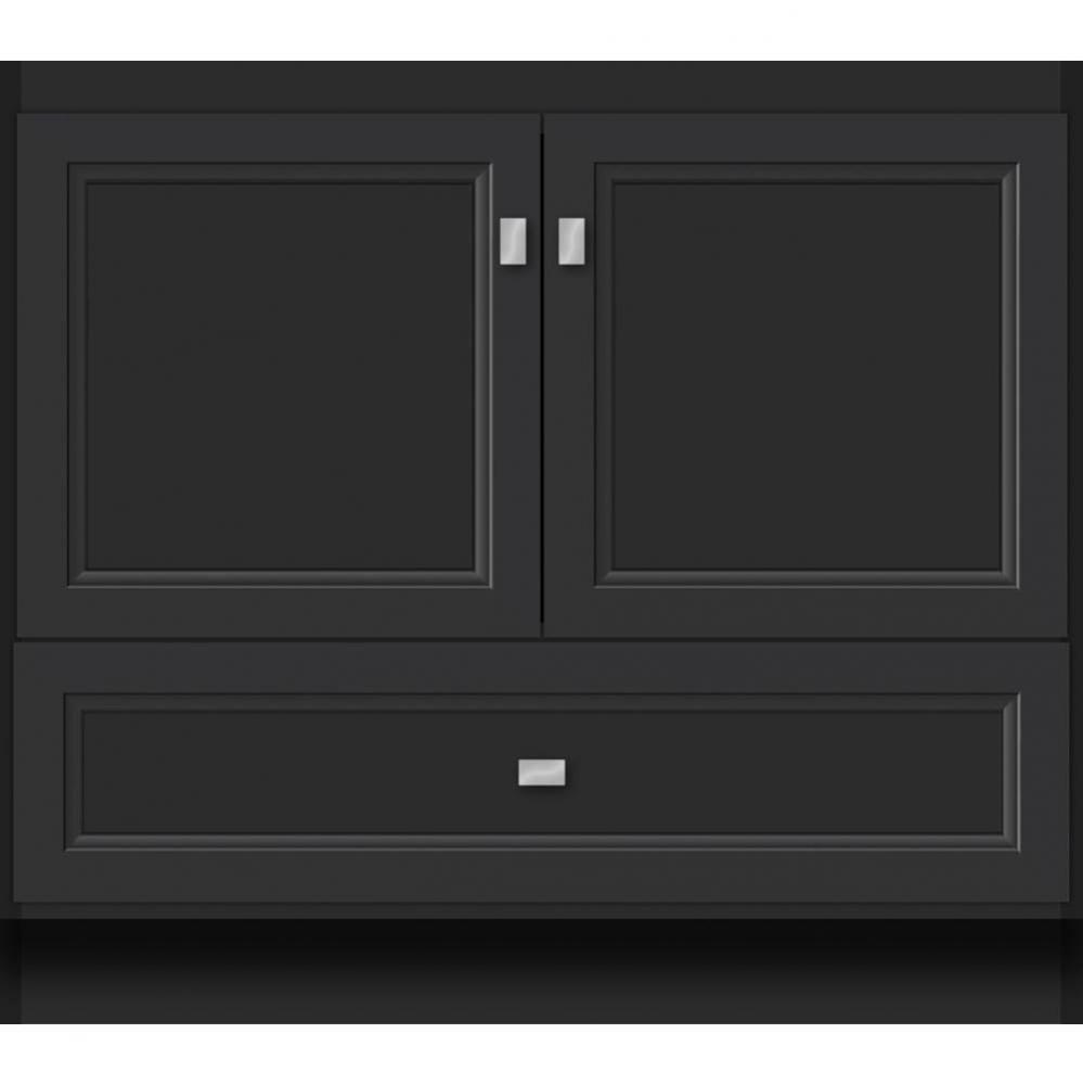 36 X 21 X 32 Montlake Vanity Ogee Miter Sat Black Std