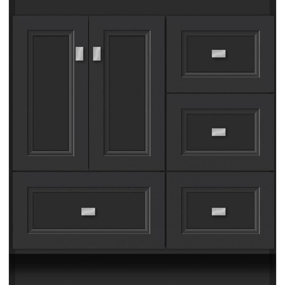30 X 21 X 32 Montlake Vanity Ogee Miter Lapis Night Rh