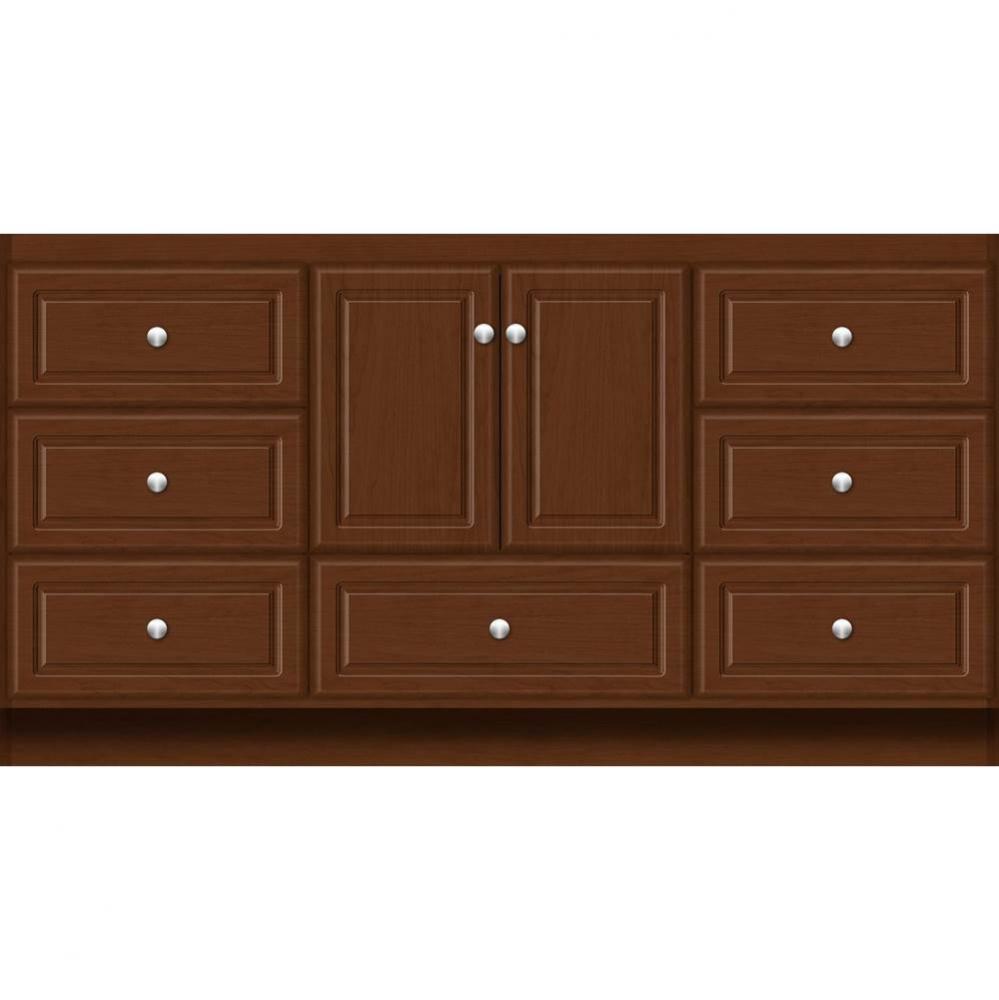 60 X 18 X 32 Montlake Vanity Ultra Pecan Cherry Sb