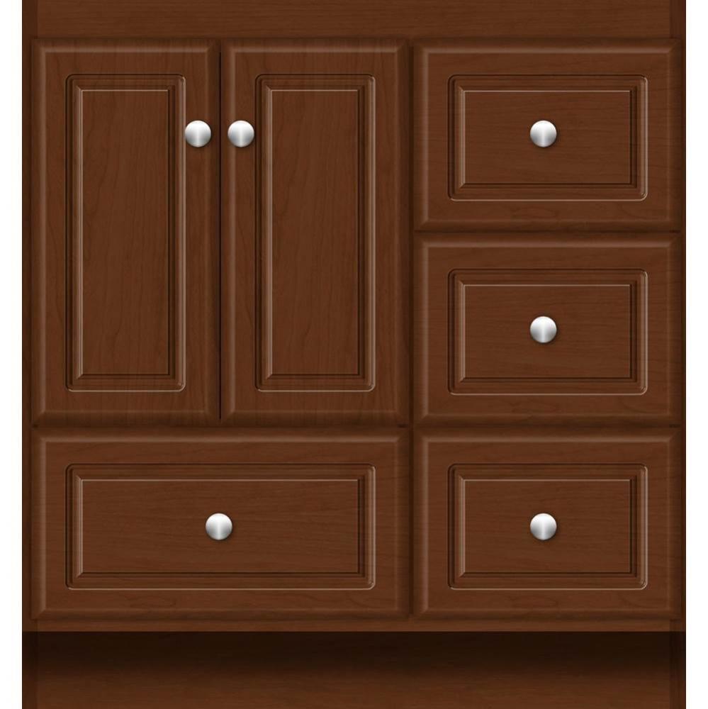 30 X 21 X 32 Montlake Vanity Ultra Pecan Cherry Rh