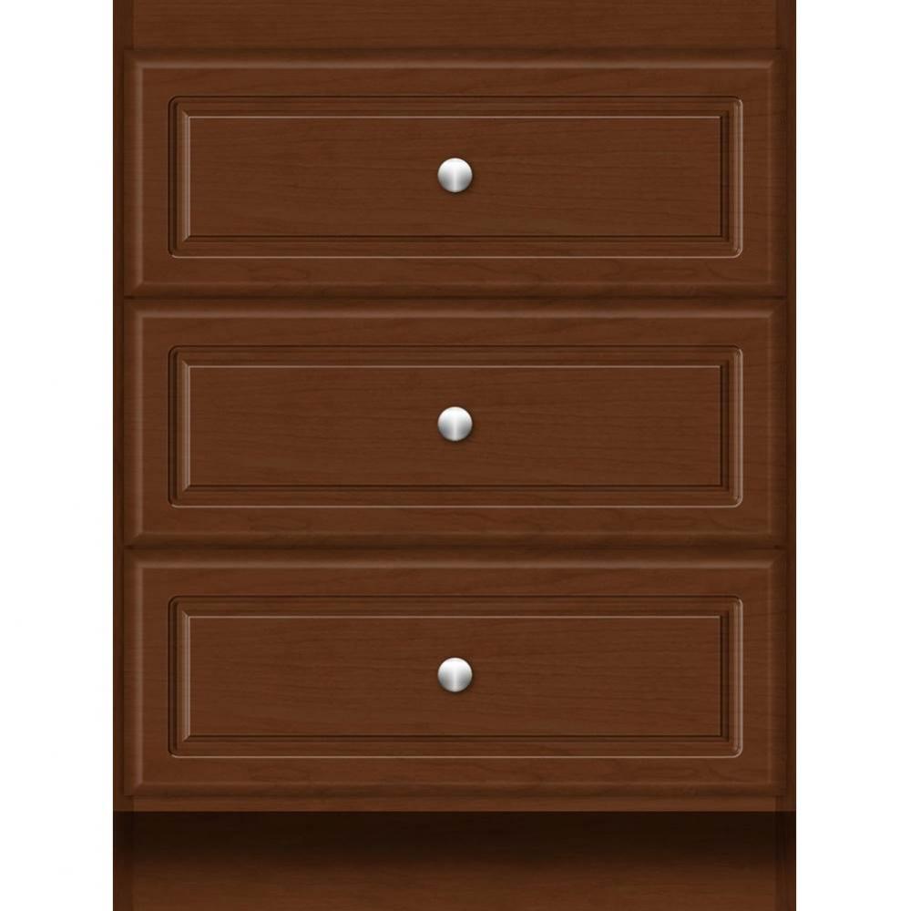 24 X 18 X 32 Montlake Drawer Bank Ultra Pecan Cherry