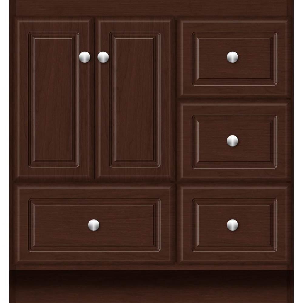 30 X 18 X 32 Montlake Vanity Ultra Choc Cherry Rh