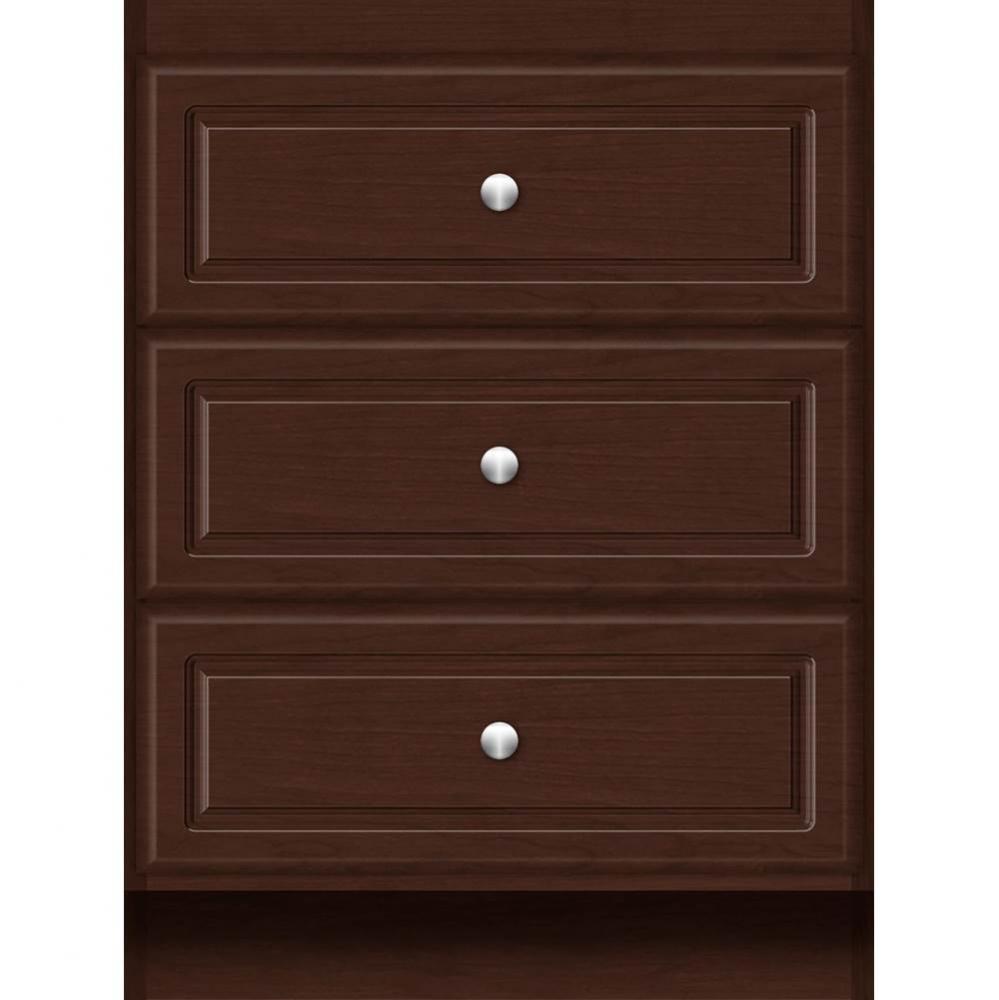 24 X 21 X 32 Montlake Drawer Bank Ultra Choc Cherry