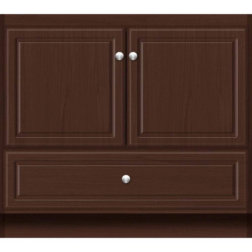 36 X 21 X 32 Montlake Vanity Ultra Choc Oak Std