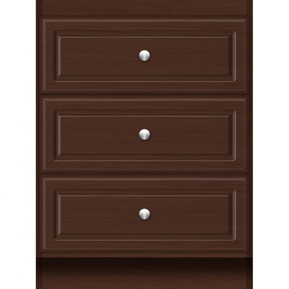 24 X 18 X 32 Montlake Drawer Bank Ultra Choc Oak