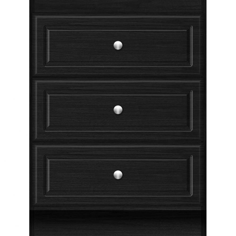 24 X 18 X 32 Montlake Drawer Bank Ultra Midnight Oak