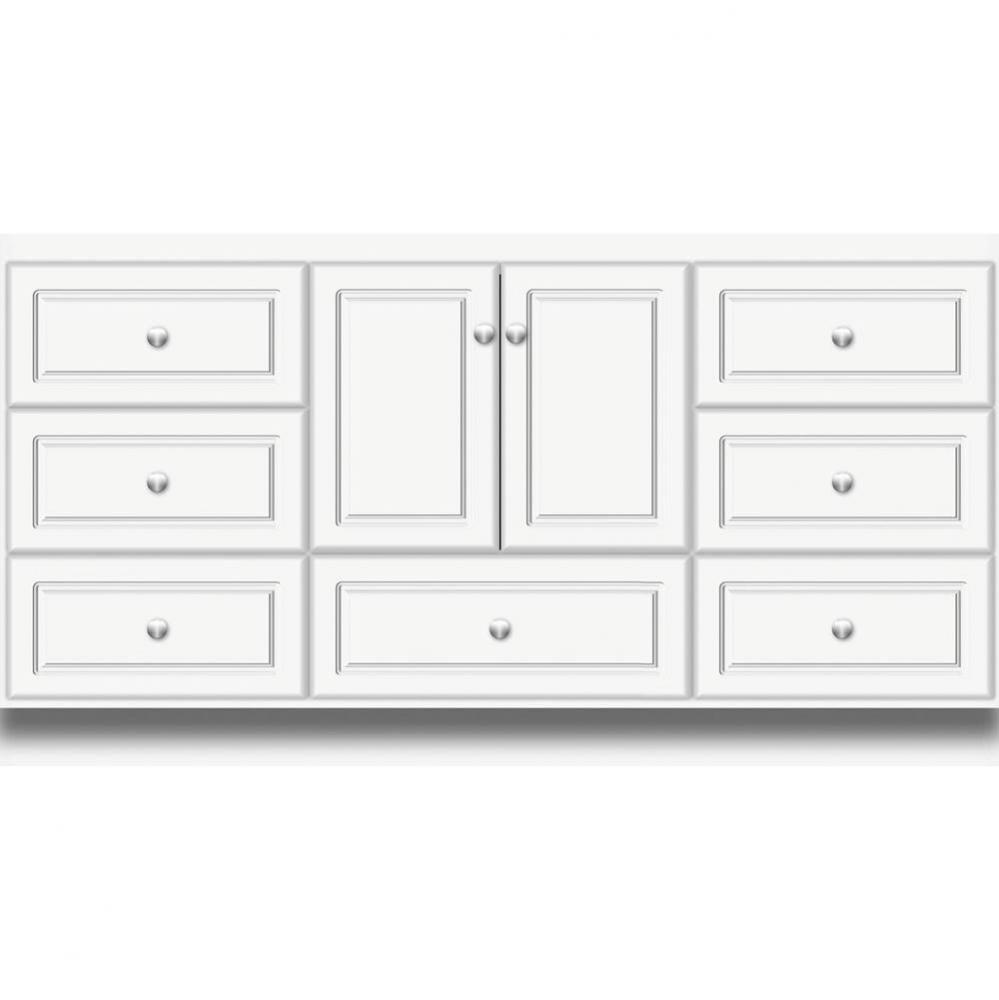 60 X 18 X 32 Montlake Vanity Ultra Sat White Sb