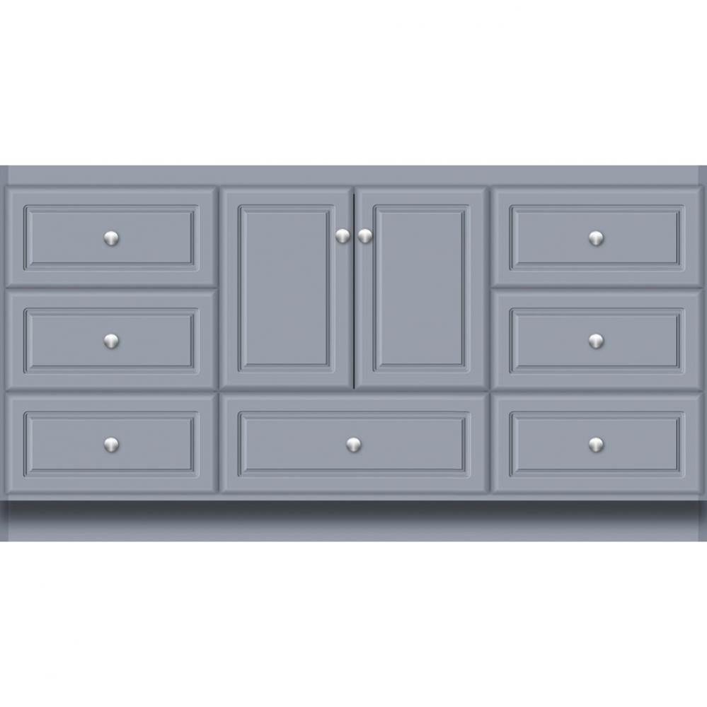 60 X 18 X 32 Montlake Vanity Ultra Sat Silver Sb