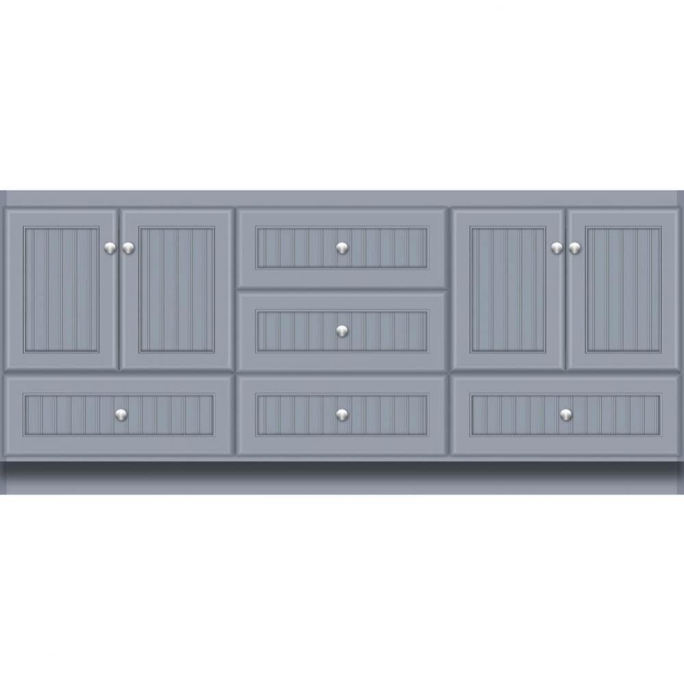 72 X 18 X 32 Montlake Vanity Beaded Sat Silver Db