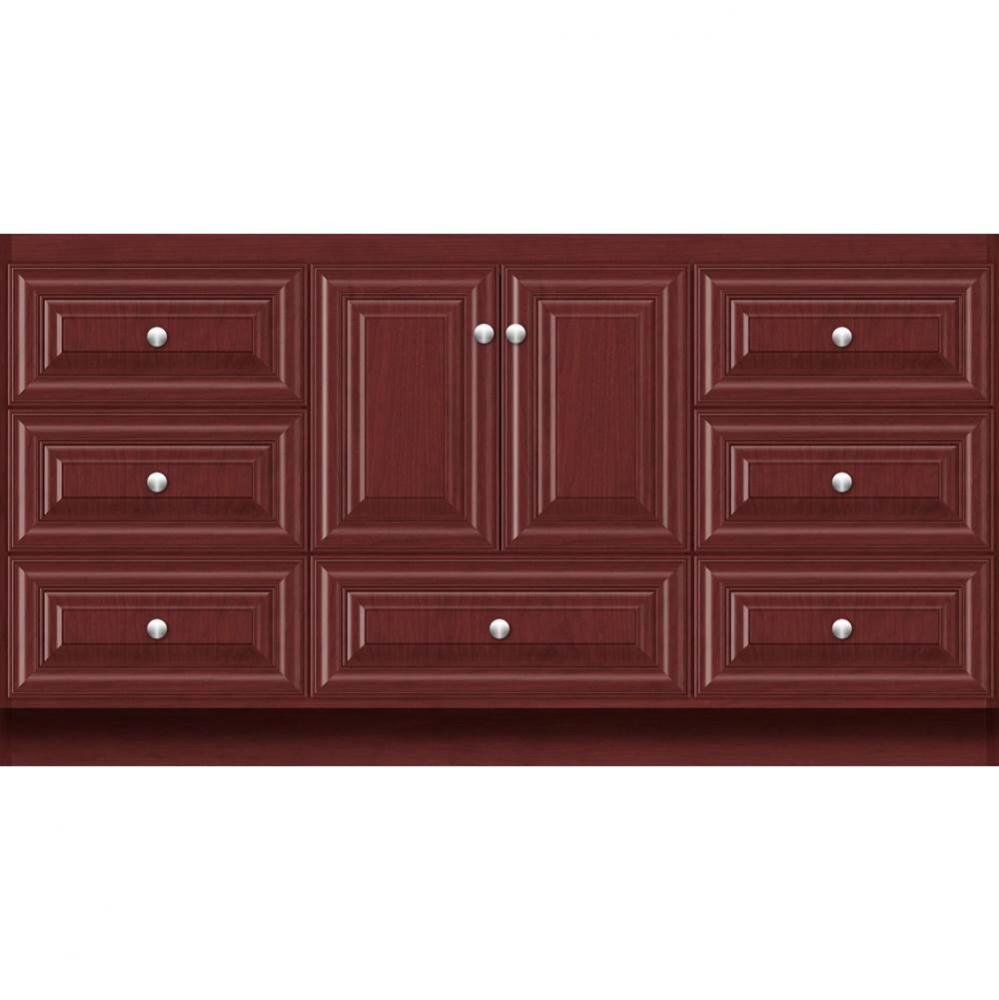 60 X 18 X 32 Montlake Vanity Classic Miter Dk Cherry Sb