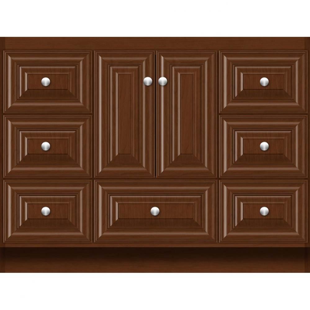 42 X 18 X 32 Montlake Vanity Classic Miter Pecan Cherry Sb