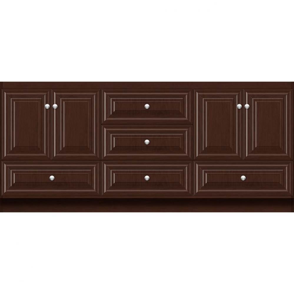72 X 18 X 32 Montlake Vanity Classic Miter Choc Cherry Db