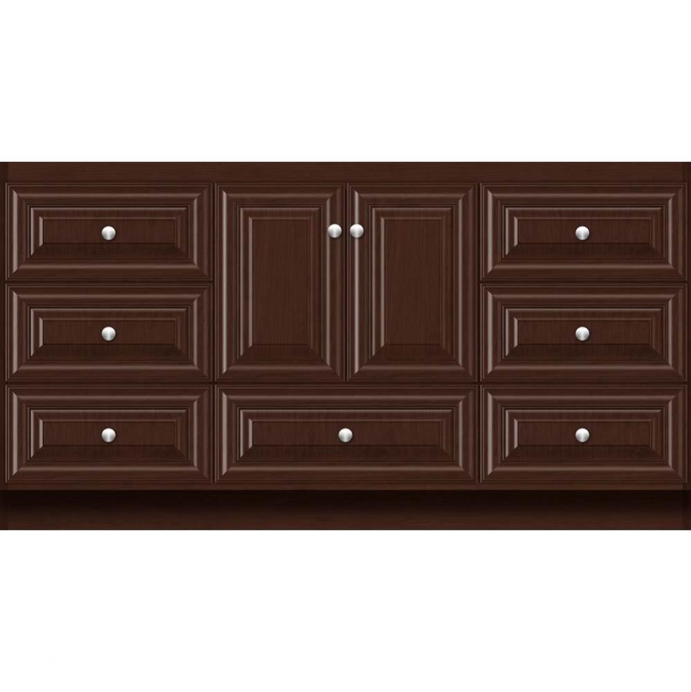 60 X 21 X 32 Montlake Vanity Classic Miter Choc Cherry Sb