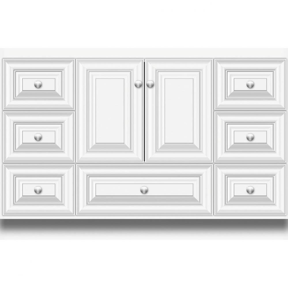 48 X 21 X 32 Montlake Vanity Classic Miter Sat White Sb